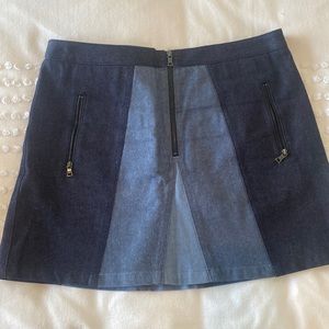 BCBG Denim miniskirt